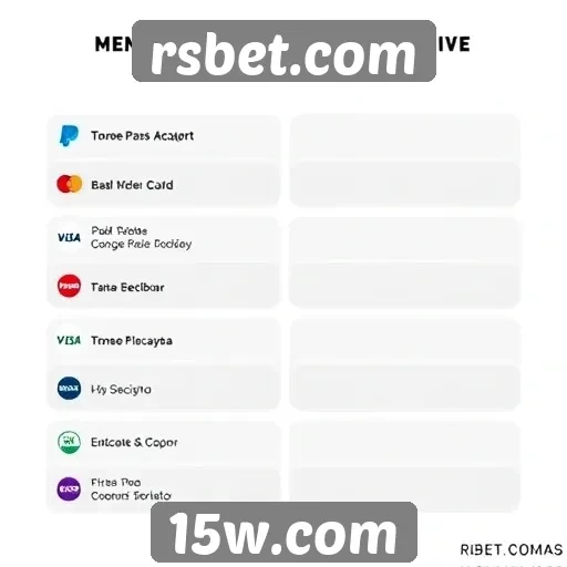 Métodos de pagamento aceitos no rsbet